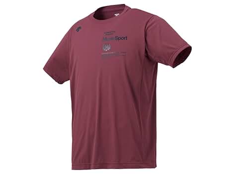 Amazon.com: Descente Men's Short Sleeve T-Shirt, red (dark